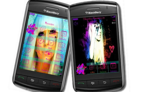 lady-gaga-blackberry-storm-theme - Lady GaGa