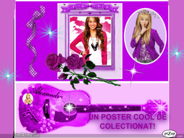 pizap.com90.250912150833755731270925044000 - Revista nr 7 hannah montana proprie creata de mine