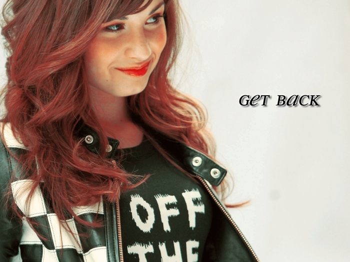 get back - Demi Lovato