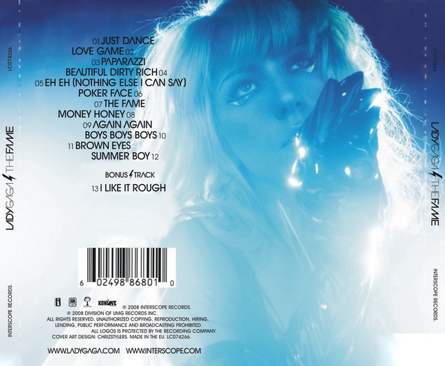 Lady GaGa-The Fame [Back] - Lady Gaga