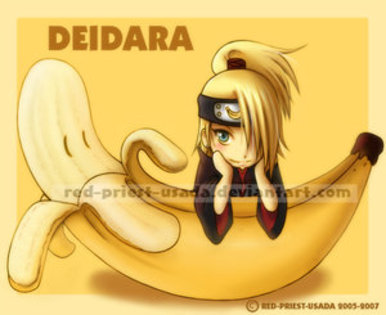 Chibi_Fruit_Ninja_Deidara_by_Red_Priest_Usada - naruto fructe