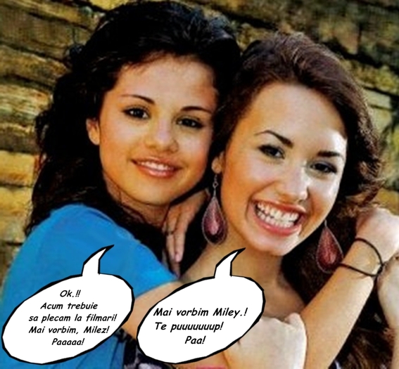 13 - 0 Banda cu Miley Cyrus-Demi Lovato si Selena Gomez 0