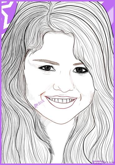 How to Draw Selena Gomez