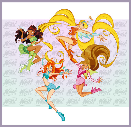 Winx_Club_Frolicking_Fairies_by_WinxClubFanArt - 111Winx Club111