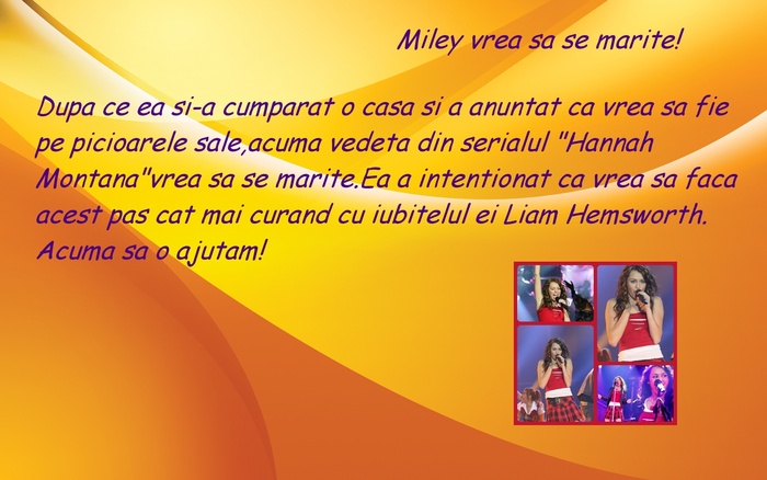 pag 12 Miley vrea sa se marite! - Revista Disney Channel nr 9 de Paste