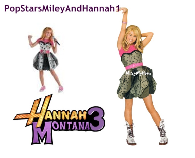 Click - O fetita care este imbracata ca Hannah Montana 3
