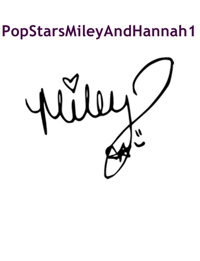  - Autograf Miley