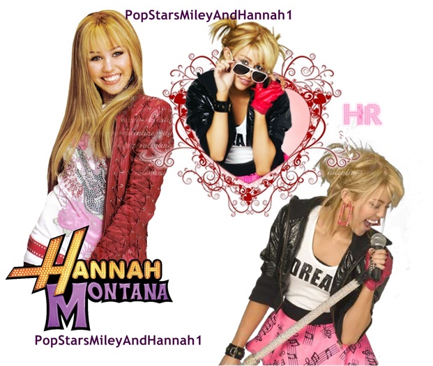  - o poza facuta de mine cu Hannah Montana