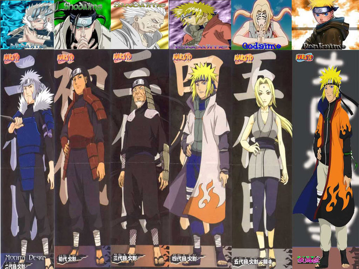 Generation-Hokage - cei sase hokage