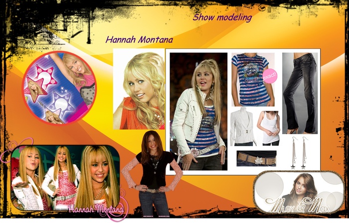 pag 14 show modeling Hannah - Revista Disney Channel nr 9 de Paste