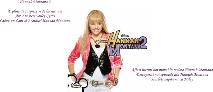 hannah montana2 coperta - 1 Revista Hannah Montana2