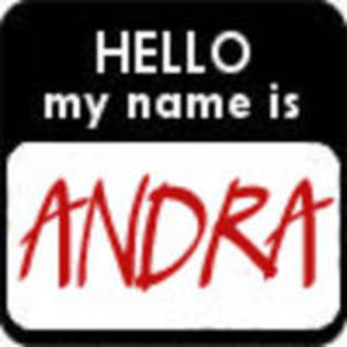 Poze avatar nume Andra