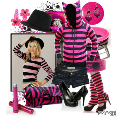 pink & black - fete si haine emo