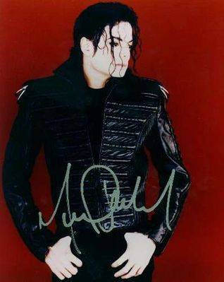 KECAWZOHIBTITRWGSUZ - Michael Jackson-Autograf