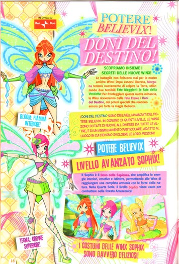 Pagina 1 din revista - Revista Winx 1