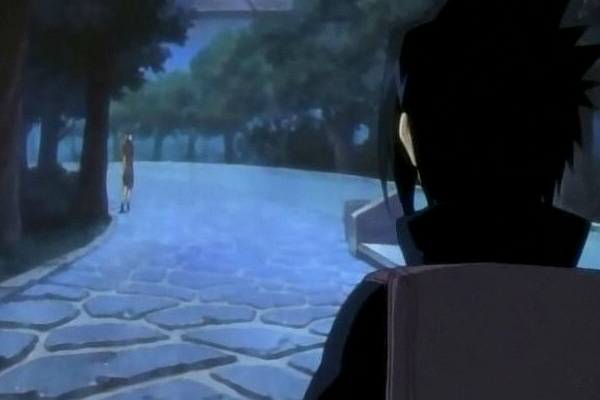 Deodata observe ca Sasuke se indreapta spre ea.