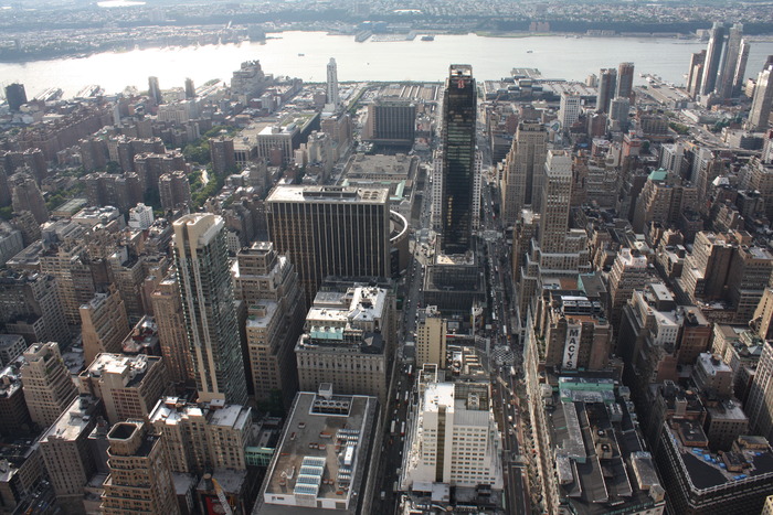 IMG_1880; Madison Square Garden & Hudson river
