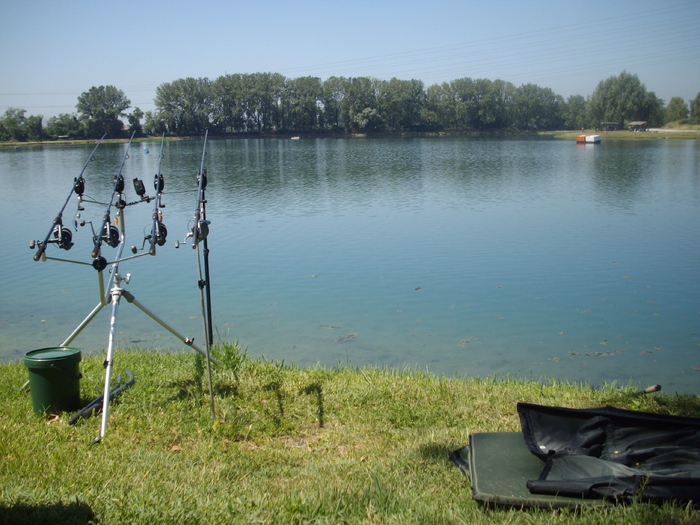 lacul bellaria 2009 august 006 - pescit la crap