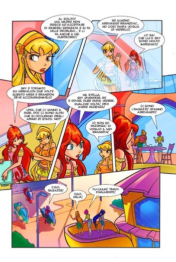 Banda desenata 5 - Revista Winx 1