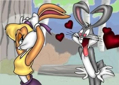 lolaandbuggs - Bugs Bunny si LoLa Banny