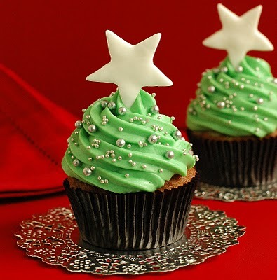 frosting_tree_cupcakes - Cupcake