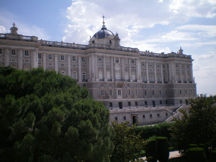 palatul regal Madrid - Spania -Madrid si Benidorm