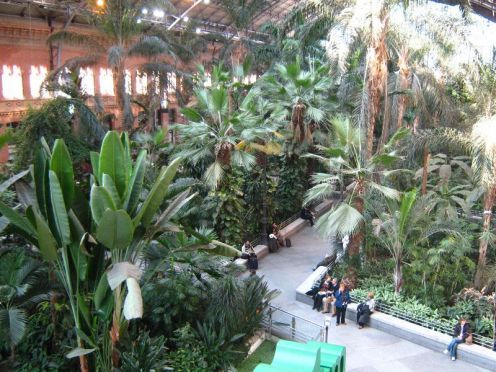 gradina bootanica din gara Atocha - Madrid