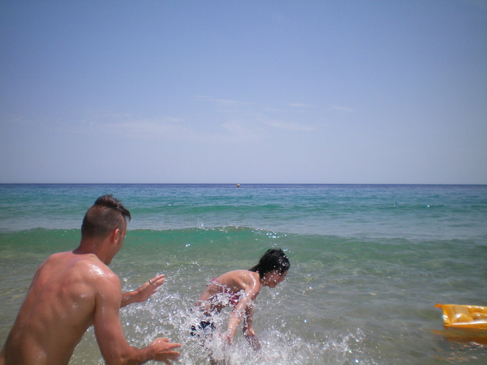 plaja Levant - Benidorm; scalda in Mediterana
