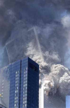 collapse - world trade center septembrie 2001