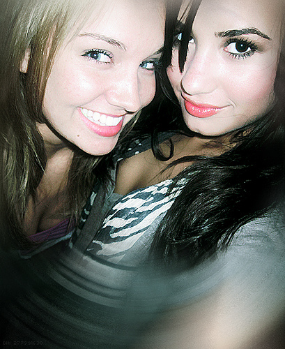 Tiffany and Demi