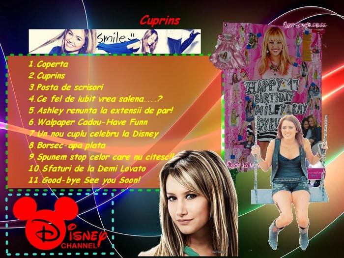 cuprins nr 10pag 2 - Revista Disney Channel nr 10