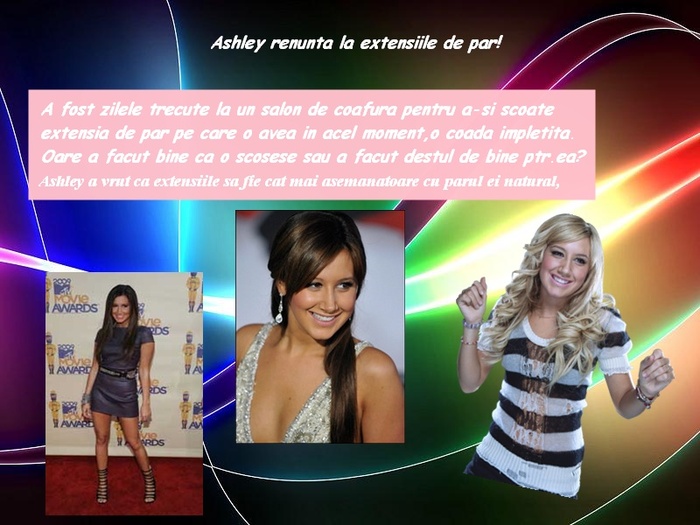 pag 5 Ashley renunta la extensii de par - Revista Disney Channel nr 10