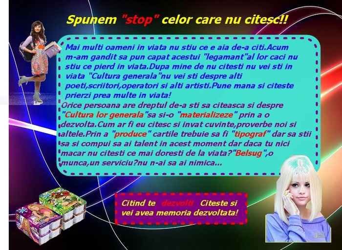 pag 9-Stop celor ce nu citesc - Revista Disney Channel nr 10