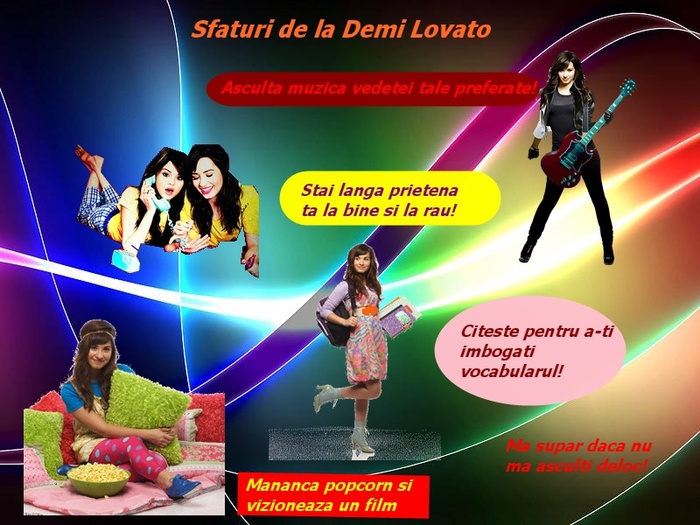 pag 10-Sfaturi de la Demi Lovato - Revista Disney Channel nr 10