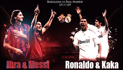 Barcelona-vs-Real-Madrid-PSP - cristiano ronaldo vs lionel messi