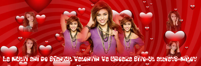 always miley valentine day bg - 0000 Revista My Idol 0000