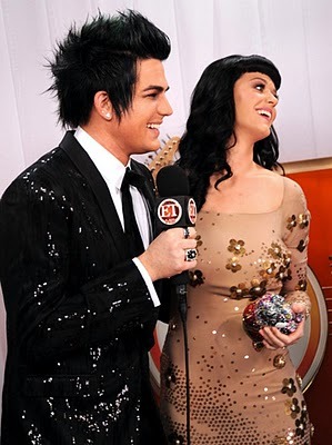 +++++Adam Lambert with Katie Perry at 2010 Grammys photo by Vicky aka VickStiX - katy perry cool