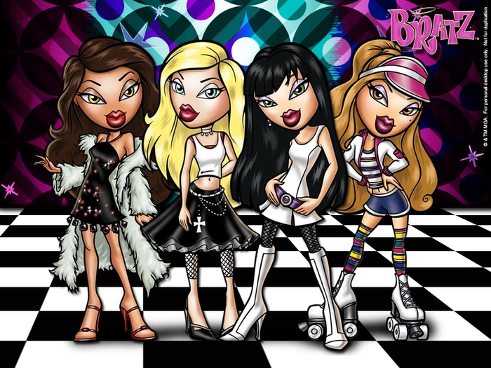 bratz; toate la discoteca
