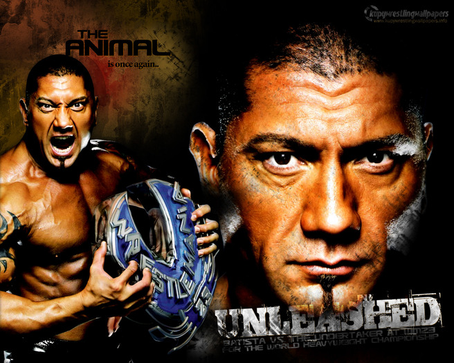 Batista - Animal Unleashed - dave batista
