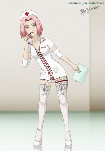 Costume_Series___Sakura_Haruno_by_K