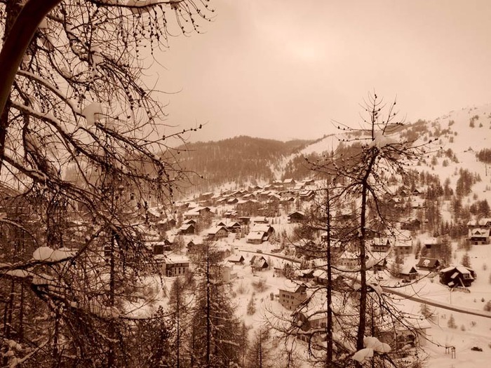 amintiri din Frantza - Peisaje de iarna 2009 - 2010