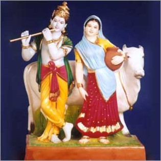 Shri-Krishna-Radha-Statue - Zeul Krishna