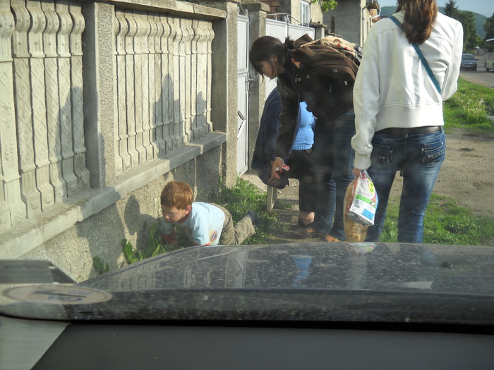 pe langa gard, pe langa drum