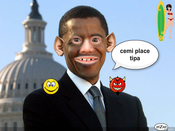 obama - ceva comic