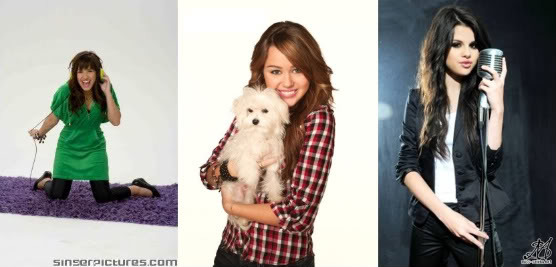 DemiLovatoSelenaGomezMileyCyrus - Miley Cyrus And Selena Gomez And Demi Lovato