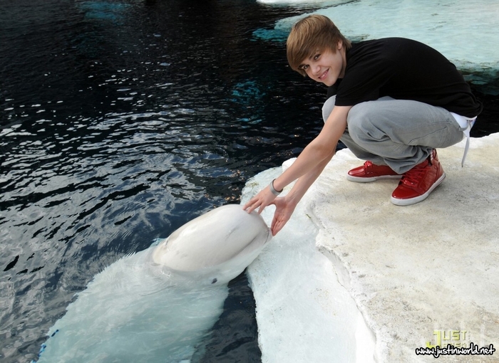  - 0_0 Justin at SeaWorld 0_0