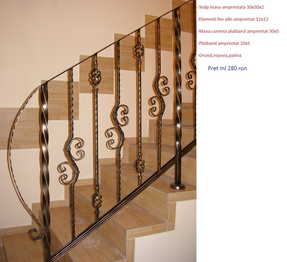 Balustrada 4 - 6 Balustrade pret