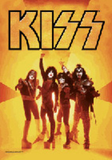 Kiss_Fabirc_Poster - Rock