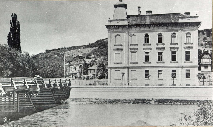 502-1905 Somesul si podul napoca
