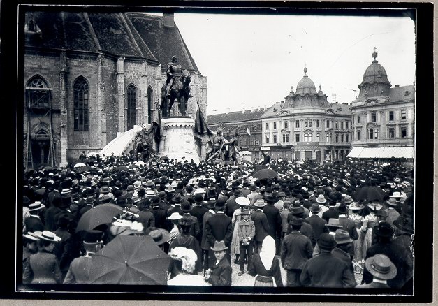 1902 dezvelirea lui matei 3 - clujul vechi